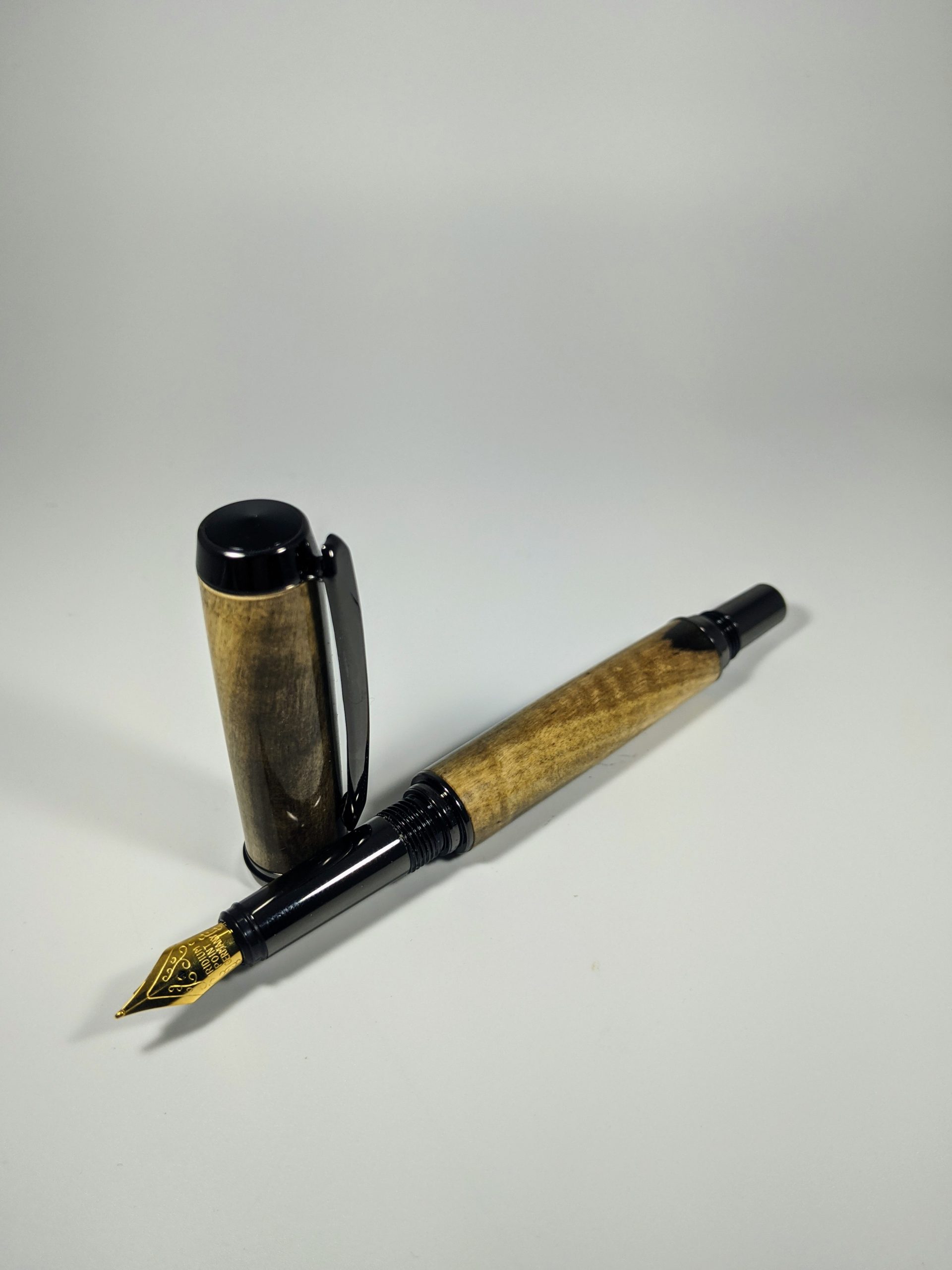 Texas ebony fountain pen with #5 nib